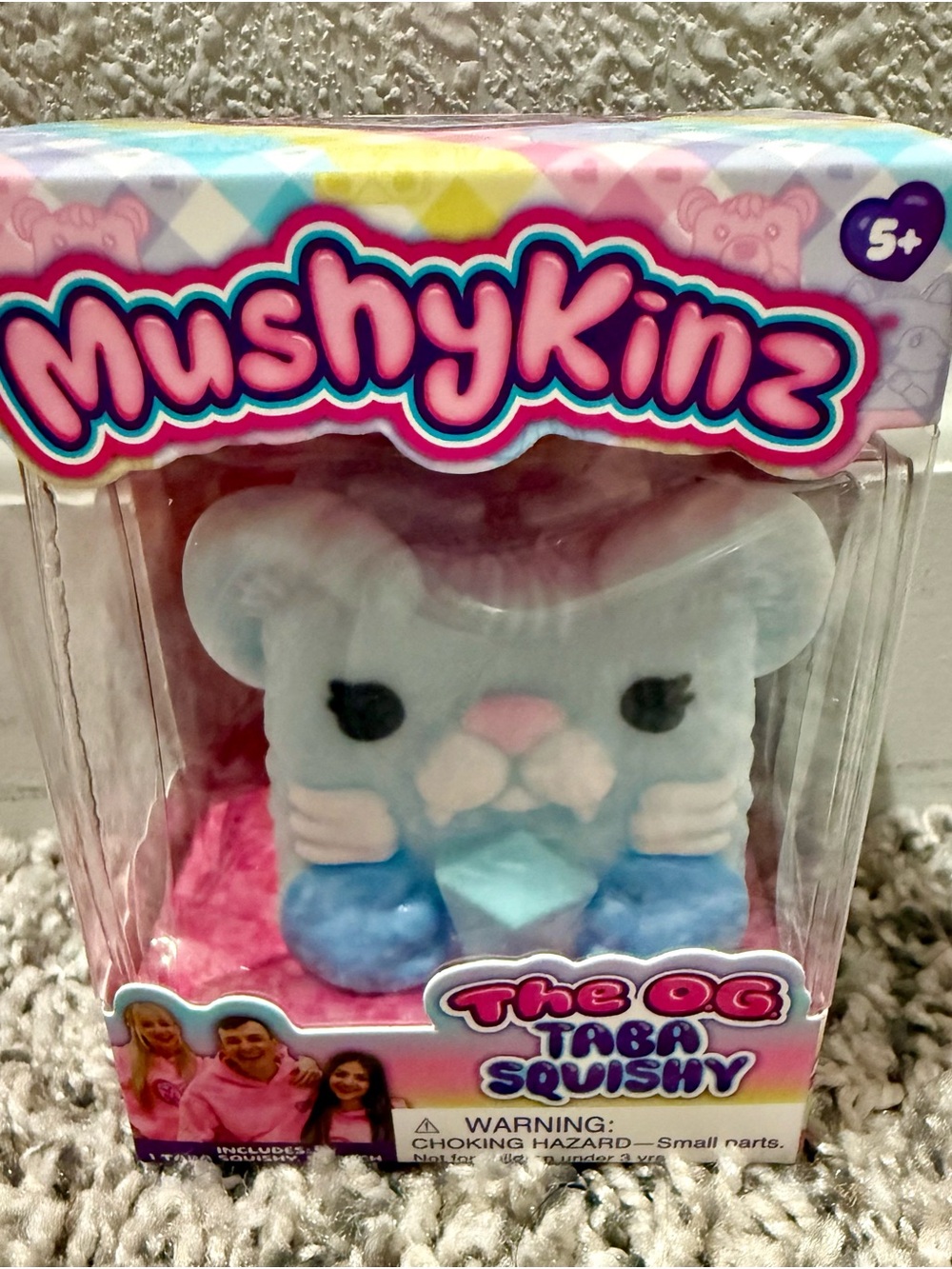 The OG Tabbi Squishy Plush - Light Blue